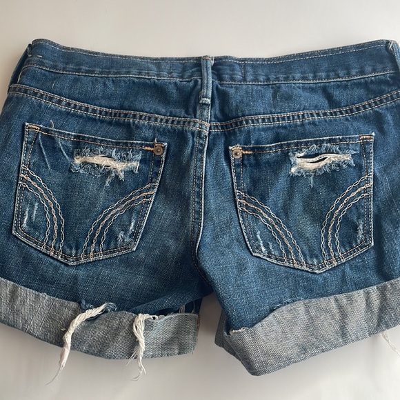 hollister ripped jean shorts - Picture 8 of 11